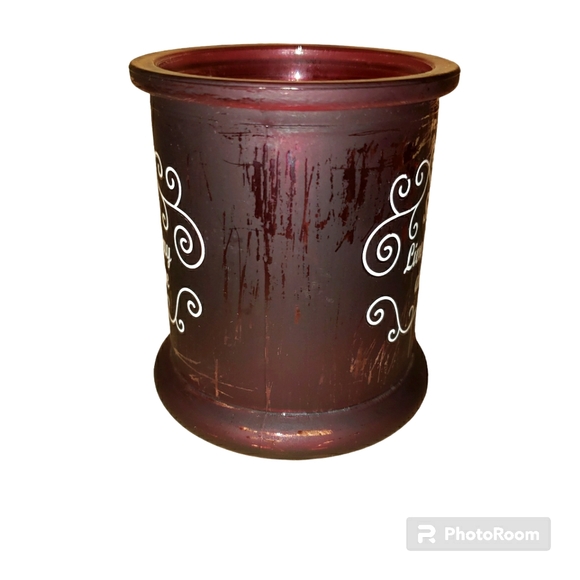 Serenity Live One At A Time Ruby Candle Holder - Picture 4 of 8